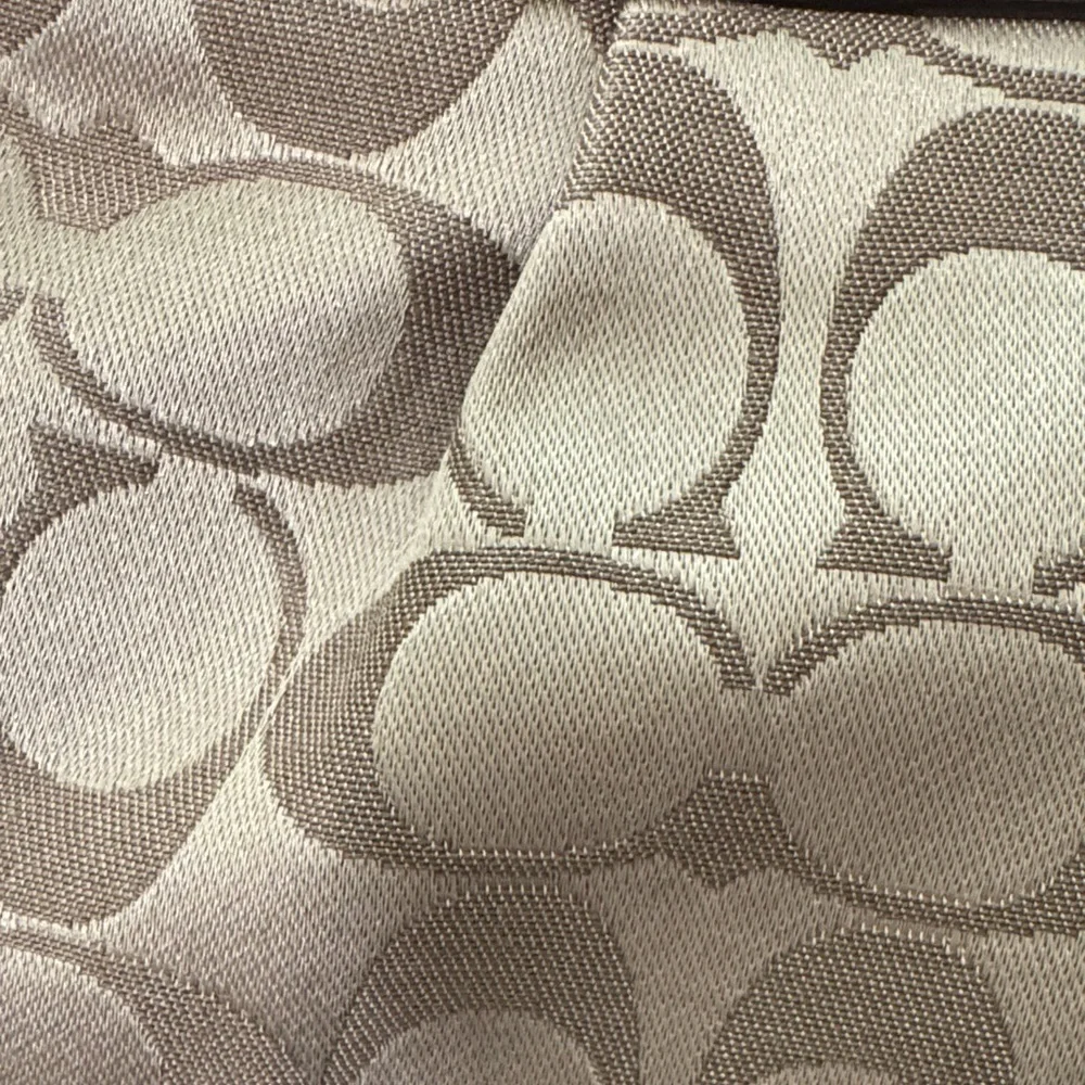 Coach Ashley Signature Sateen Tan and Brown Hobo Shoulder and Wallet PRISTINE! - Picture 3 of 16